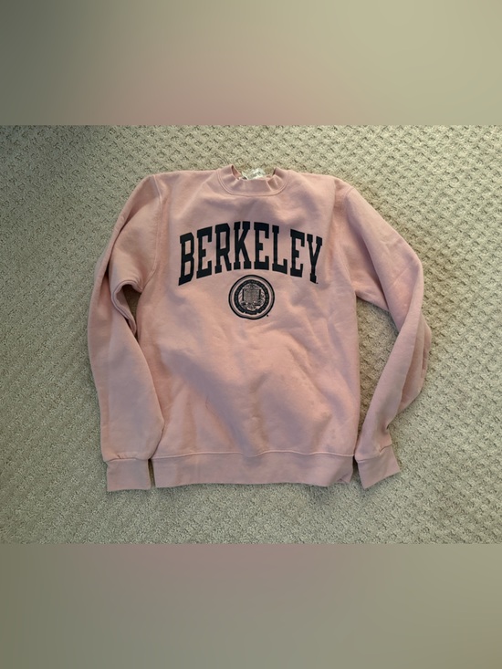 Champion Tops - Champion Pink Logo Crewneck Berkeley Sweatshirt